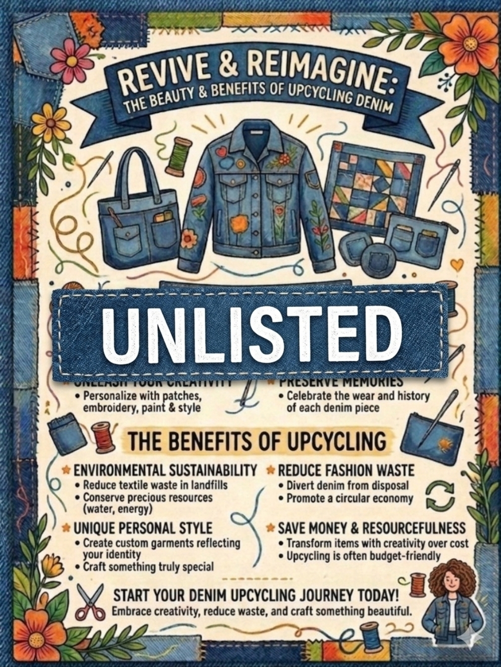 Upcycled UNLISTED FIR SHOWS